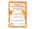 Reiterflohmarkt am 24.11.2019 von 14:00 – 17:00 Uhr