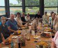 Mannschaftsessen mit der Jugendmannschaft bei Westermanns